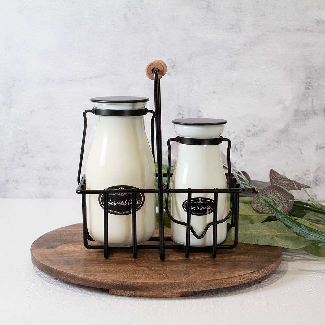 Candle & Matchstick Metal Holder