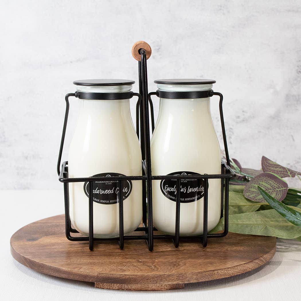 Candle & Matchstick Metal Holder